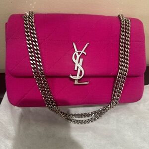 Hot Pink YSL Medium Jaime Bag